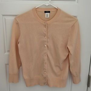 J.Crew cardigan with 3/4 sleeves